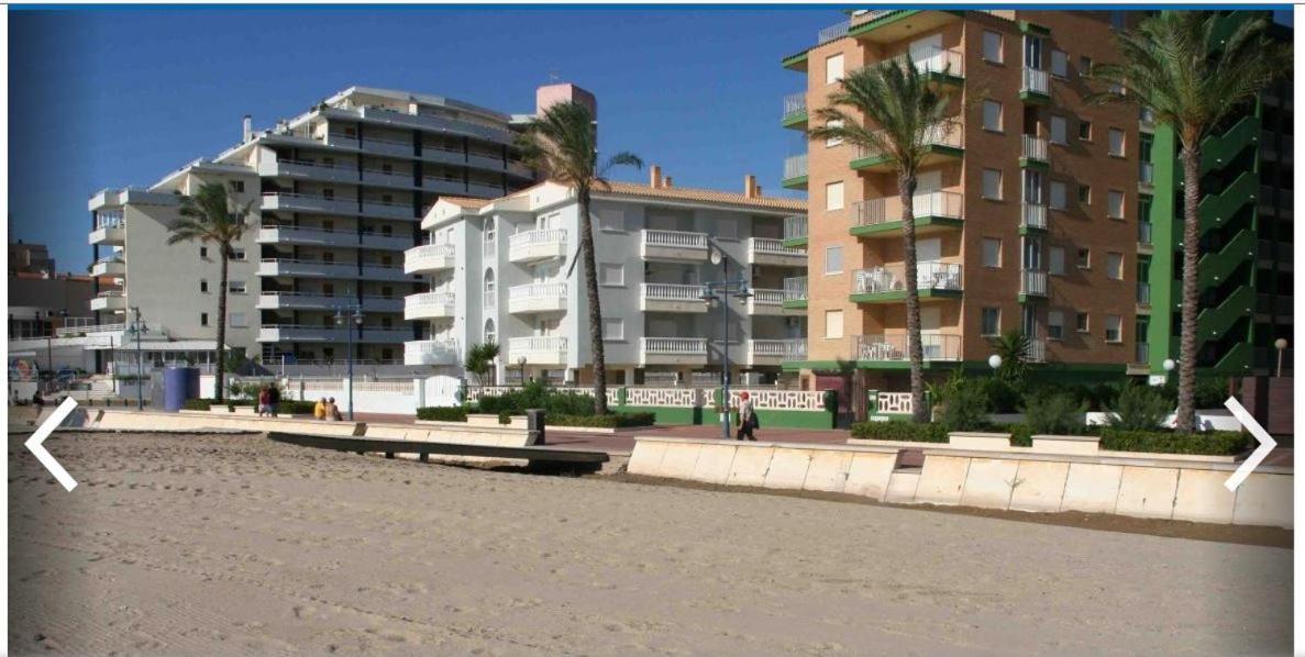 The Beach Across The Street Peñíscola Exteriér fotografie